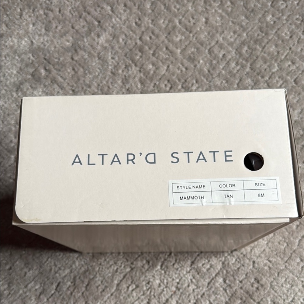 Altar'd State Tan Footwear
